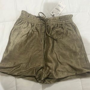ZARA high waist shorts. Size small. NWT